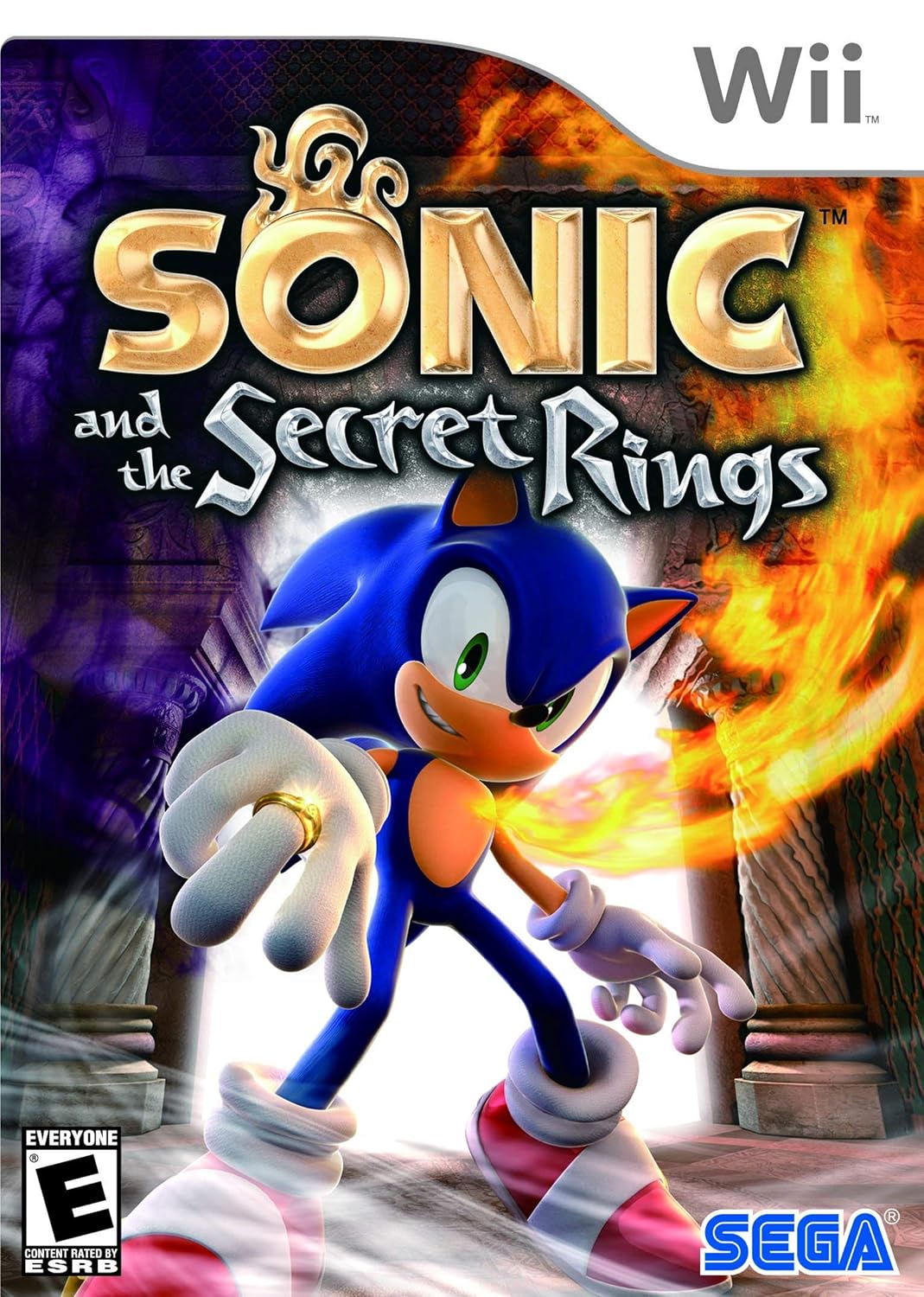 Sonic and the Secret Rings - Wii - No Manual