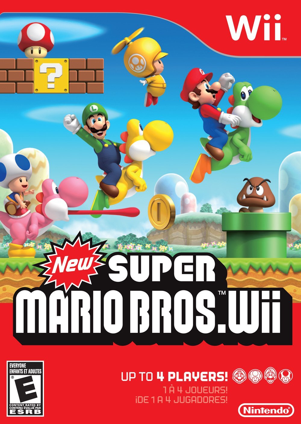 New Super Mario Bros. - Wii - No Manual